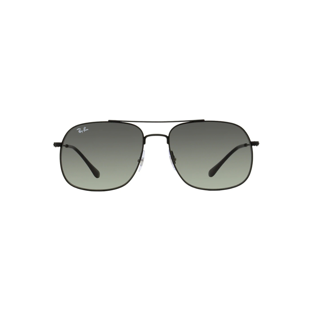 Ray-Ban Andrea Sunglasses RB3595 901411 Rubber Black 59mm
