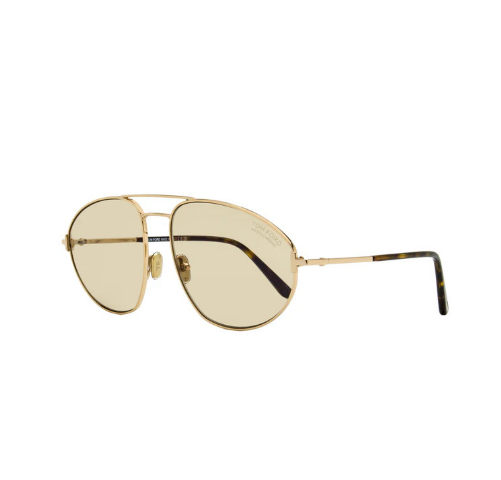 Tom Ford Ken Photochromic Sunglasses TF1095 28E Gold 60mm FT1095