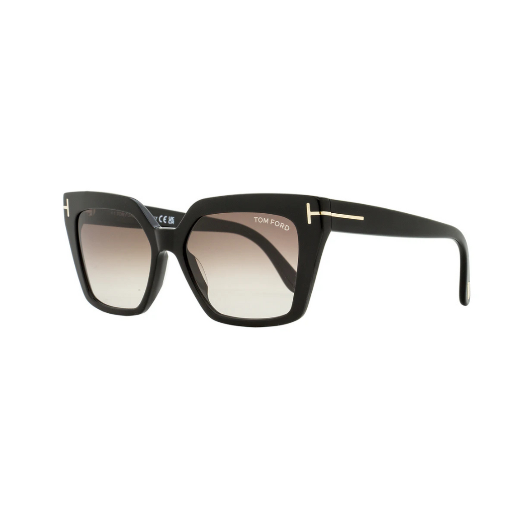 Tom Ford Winona Sunglasses TF1030 01Z Black 53mm FT1030