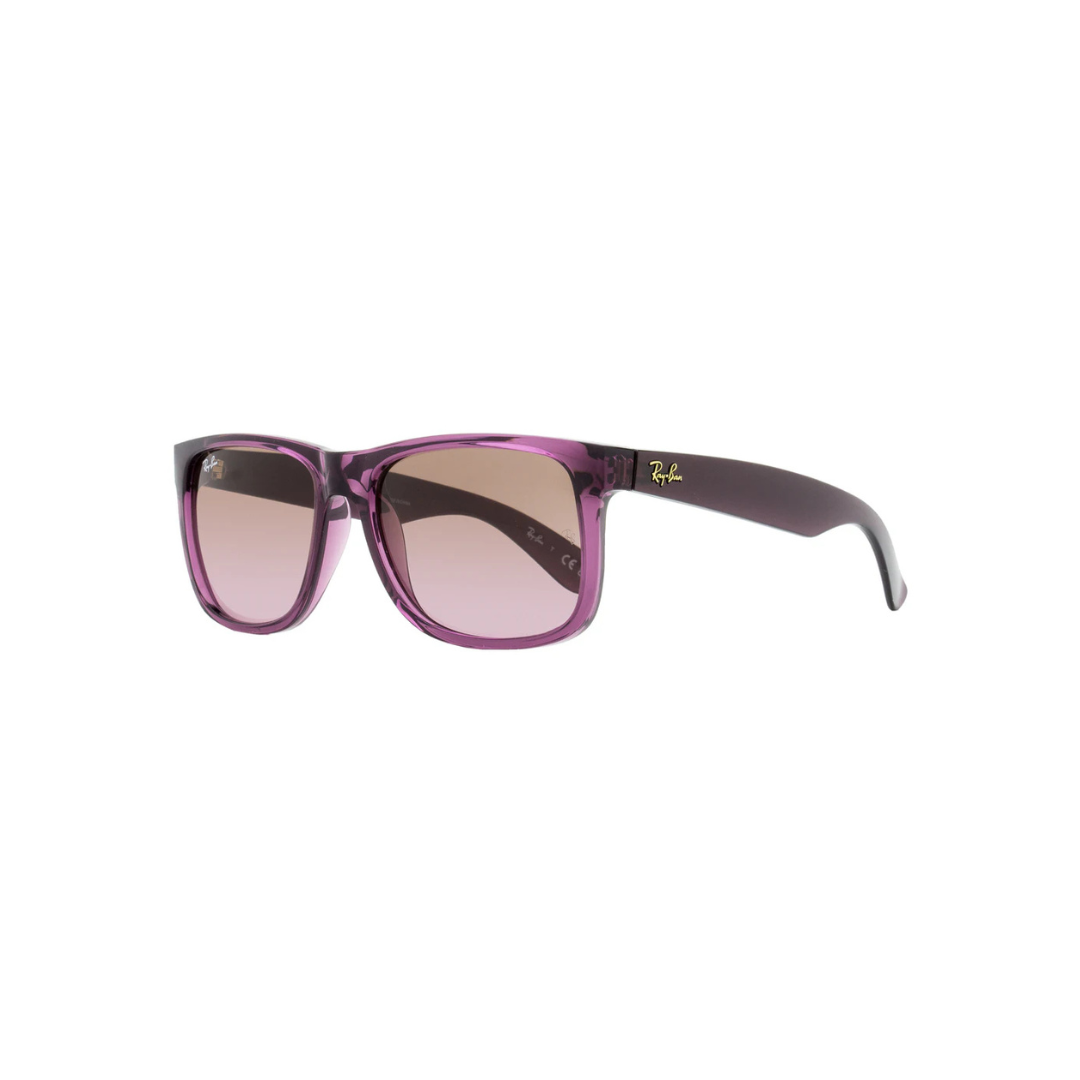 Ray-Ban Justin Sunglasses RB4165 6595/14 Transparent Violet 55mm