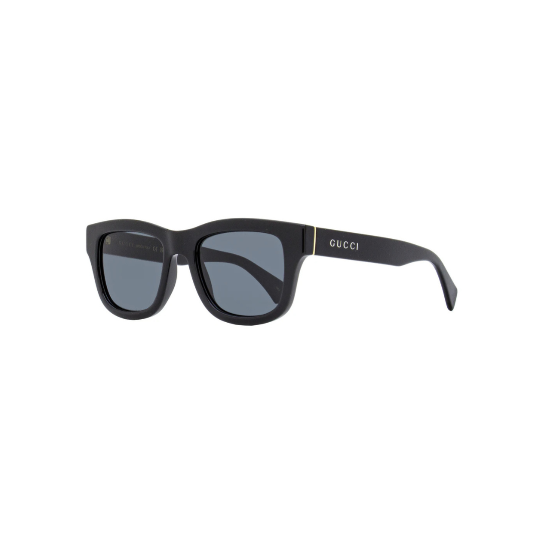 Gucci Rectangular Sunglasses GG1135S 002 Black 51mm 1135